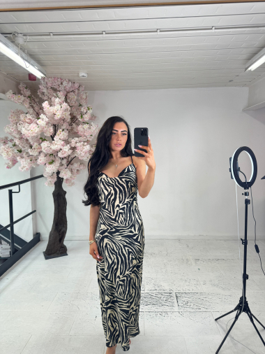 Wholesaler M.L Style - leopard dress