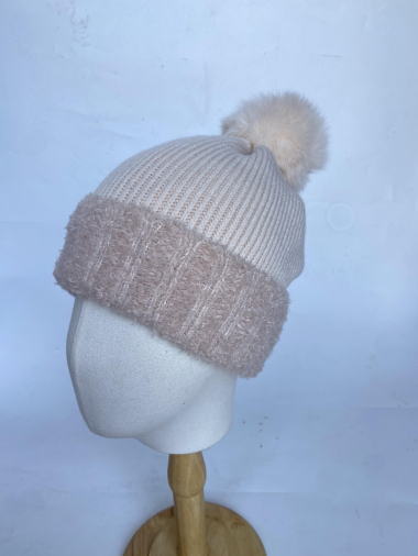 Wholesaler Mac Moda - Women  beanie wool effect