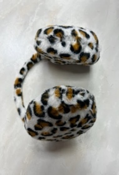 Wholesaler Mac Moda - Leopard print ear muffs