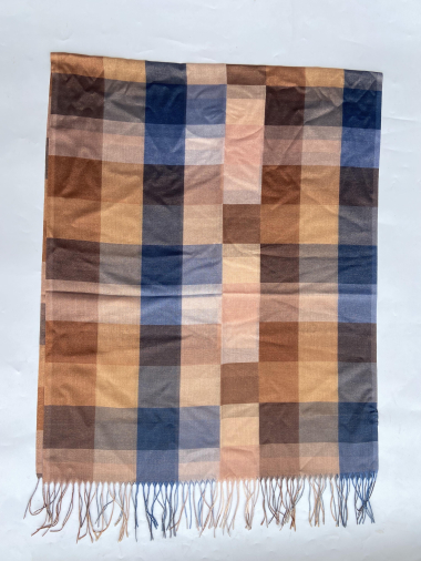 Wholesaler Mac Moda - lurex check scarf