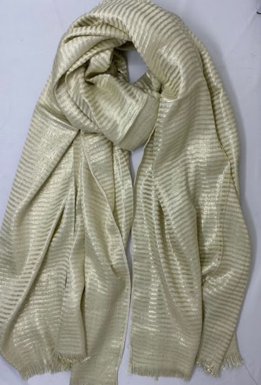 Wholesaler Mac Moda - Plain golden scarf