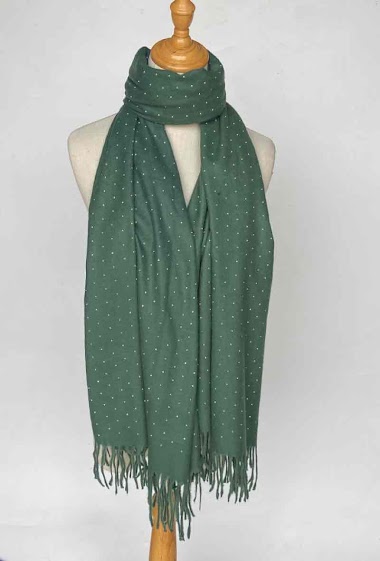 Wholesaler Mac Moda - Soft thick rhinestone scarf