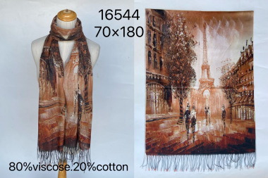 Wholesaler Mac Moda - table fringe scarf