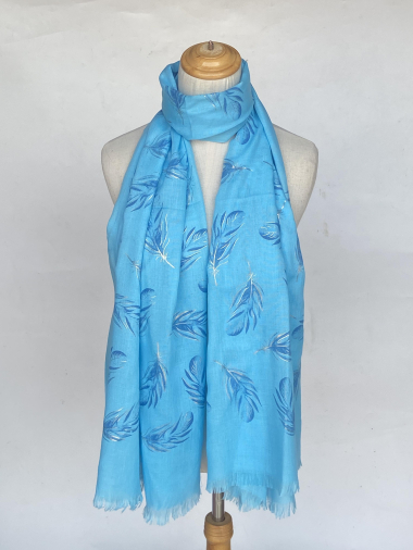 Wholesaler Mac Moda - gold print scarf