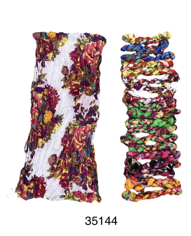 Wholesaler Mac Moda - FLOWER print scarf