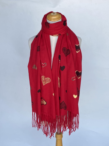 Mayorista Mac Moda - Fringed printed scarf
