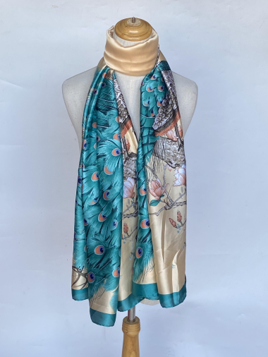 Wholesaler Mac Moda - satin printed scarf