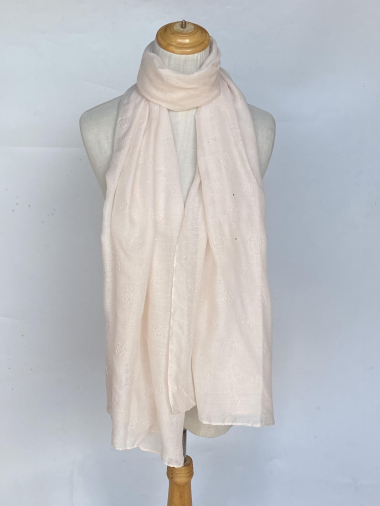 Wholesaler Mac Moda - sequin flower scarf