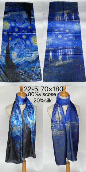 Wholesaler Mac Moda - table satin scarf
