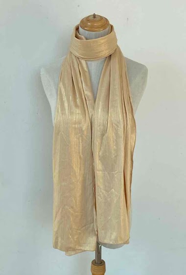 Wholesaler Mac Moda - Plain shiny scarf