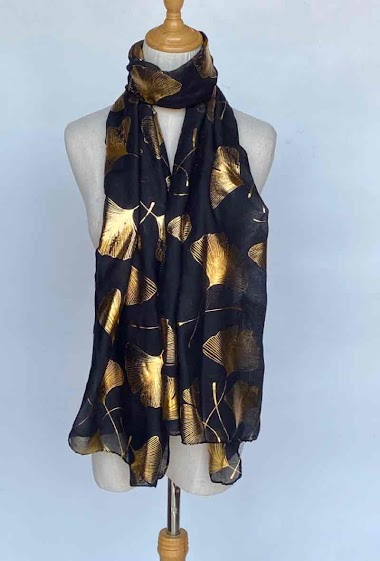 Wholesaler Mac Moda - Gingko leaves scarf