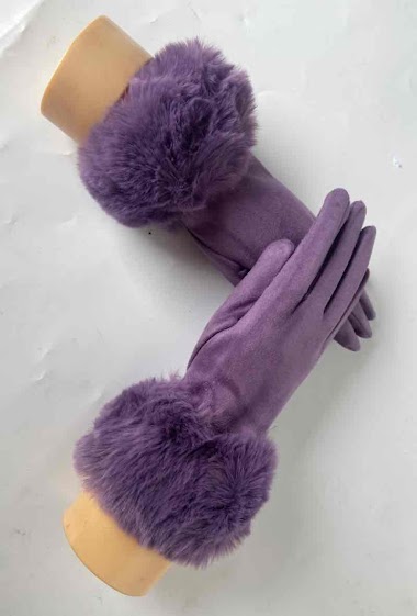 Wholesaler Mac Moda - Fur gloves
