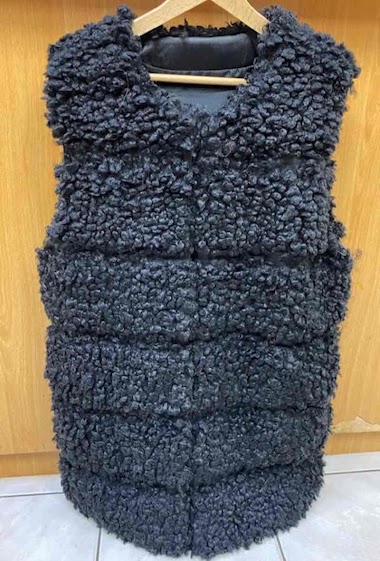 Wholesaler Mac Moda - Textured sleeveless vest