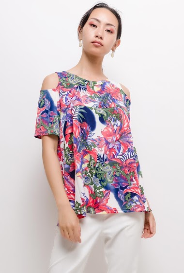 Wholesaler MACMAX - Patterned blouse