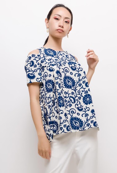 Wholesaler MACMAX - Patterned blouse