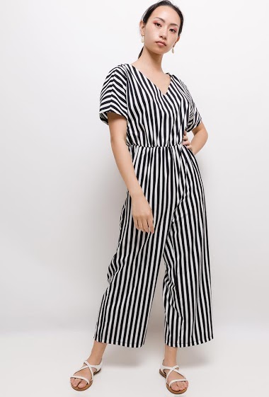 Wholesaler MACMAX - Striped jumpsuit