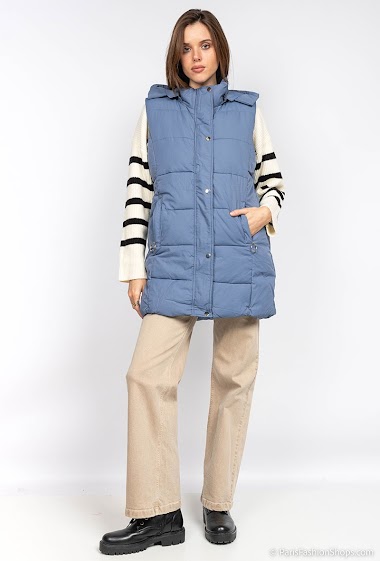 Wholesaler MACMAX - Long sleeveless down jacket