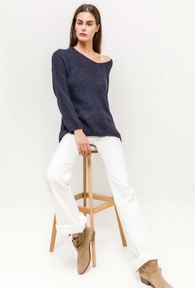 Wholesaler MACMAX - Wool sweater TINA