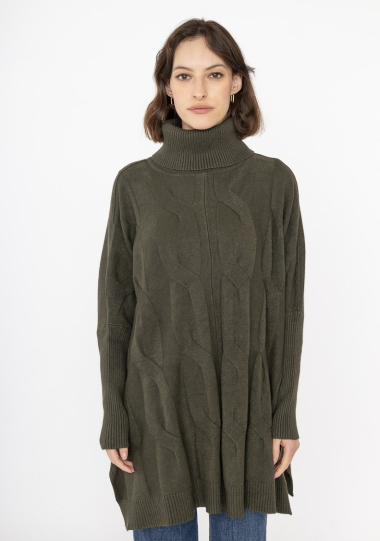 Wholesaler Mademoiselle Agnès - Turtleneck sweater 7378