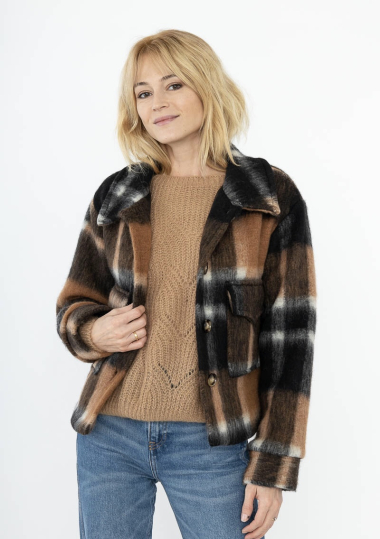Wholesaler Mademoiselle Agnès - Wool jacket 28401