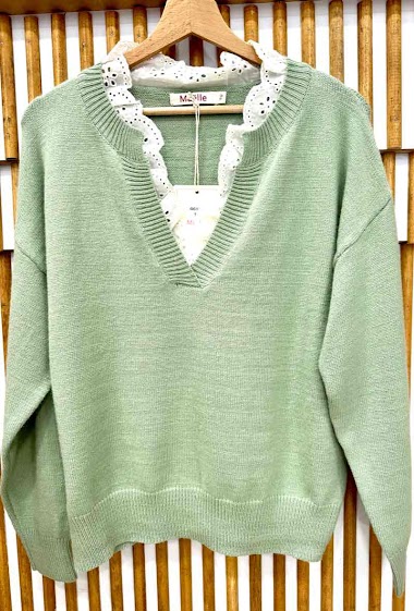 Wholesaler MAELLE - Large size sweater