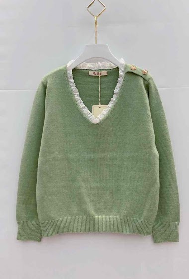 Wholesaler MAELLE - Large size sweater