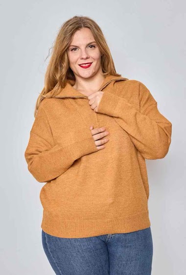 Grossiste MAELLE - Pull grand taille
