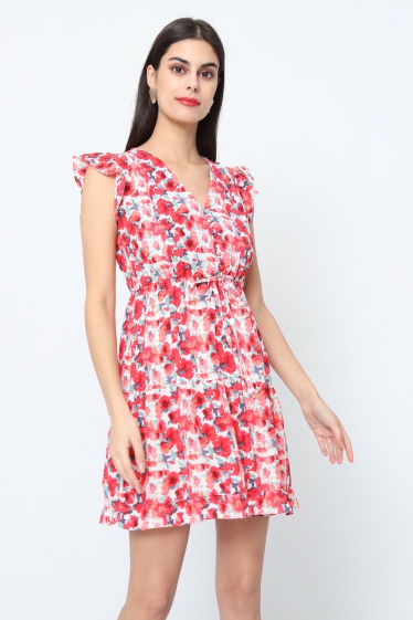 Wholesaler MAELLE - short dress in plus size