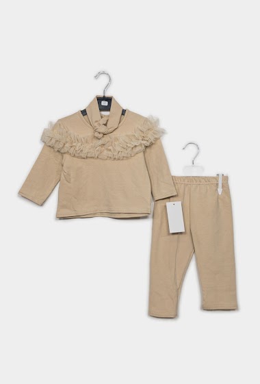 Baby 3-piece bandeau legging t-shirt set