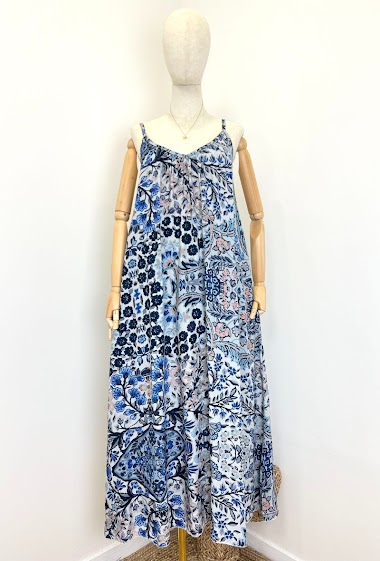 Wholesaler Maëlys Paris - Printed strap dress