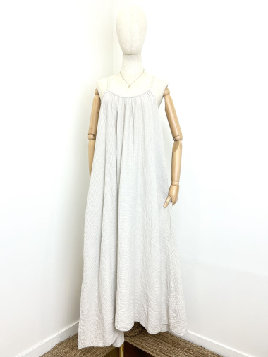 Wholesaler Maëlys Paris - Lined gauze cotton dress