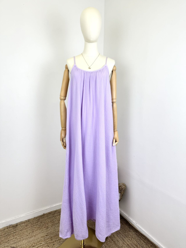 Großhändler Maëlys Paris - Gefüttertes Kleid aus Gaze-Baumwolle