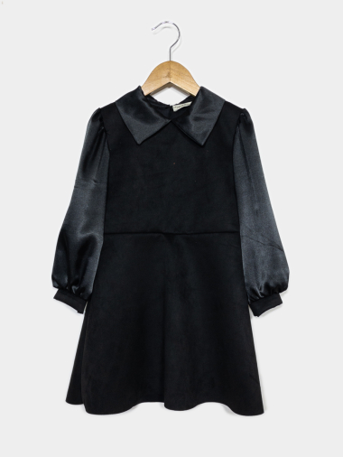 Wholesaler Maëlys - Dress in diam and sleeve in satin