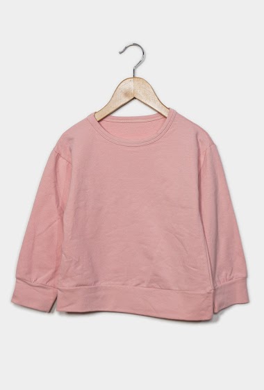 Großhändler Maëlys - Basic-Sweatshirts für Kinder