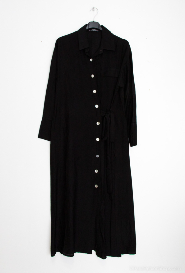 Wholesaler Maia H. - LiN effect dress wrap-over shirt to tie