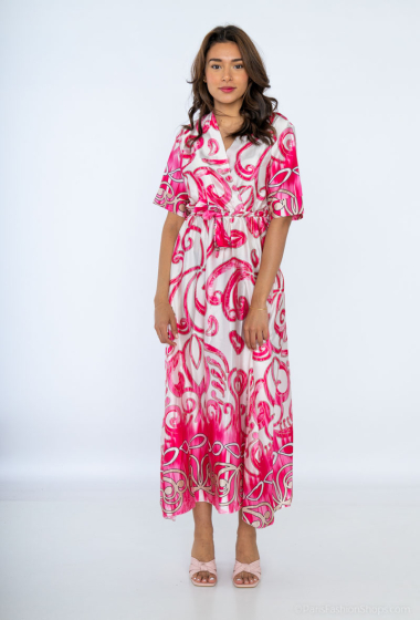 Wholesaler Maia H. - Printed satin dress