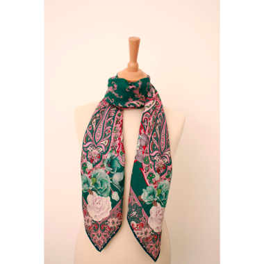 Wholesaler Maison Fanli - Wool and silk scarf