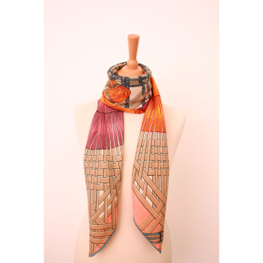 Wholesaler Maison Fanli - Wool and silk scarf