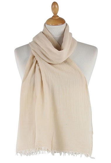 Wholesaler Maison Fanli - Plain scarf