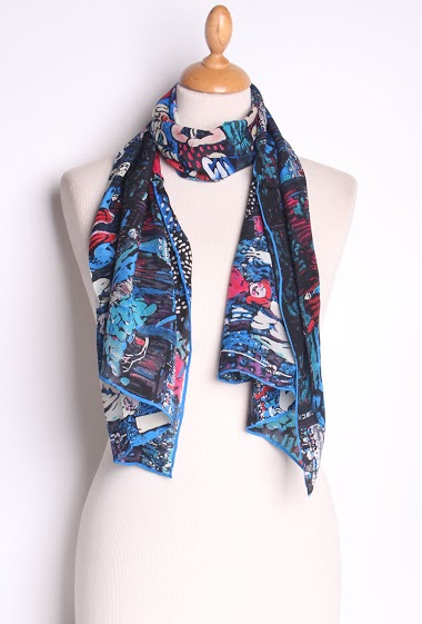 Großhändler Maison Fanli - Silk crepe scarf