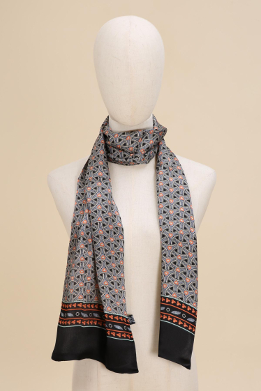 Wholesaler Maison Fanli - Lined silk scarf