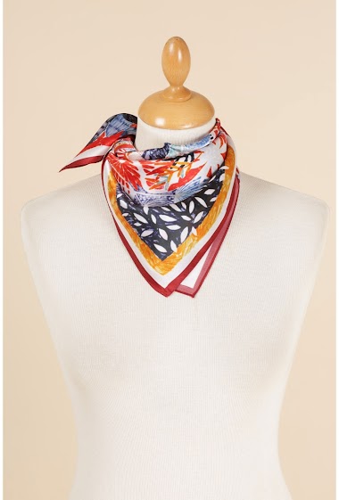 Großhändler Maison Fanli - Small square silk scarf