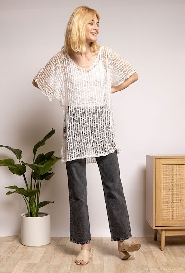 Großhändler MAR&CO Accessoires - Perforated blouse