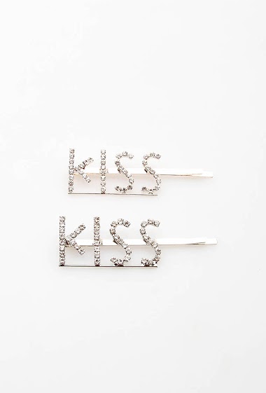 Wholesaler MAR&CO Accessoires - HAIR CLIP WITH A KISS