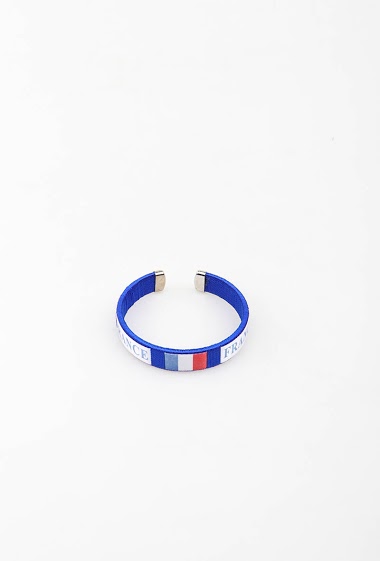 Grossiste MAR&CO Accessoires - bracelet supporter FRANCE-1