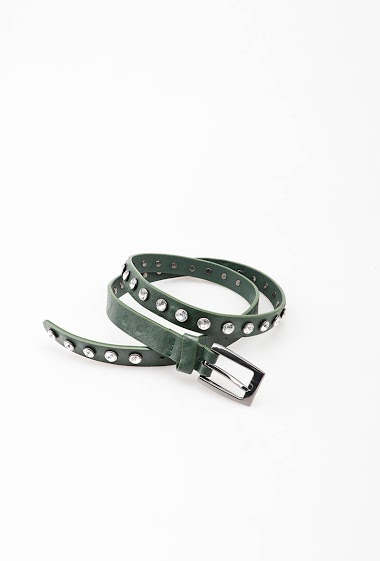 Grossiste MAR&CO Accessoires - ceinture strass 2cm