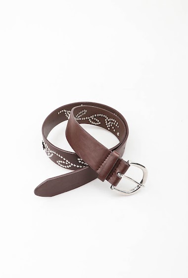 Grossiste MAR&CO Accessoires - ceinture strass 4cm