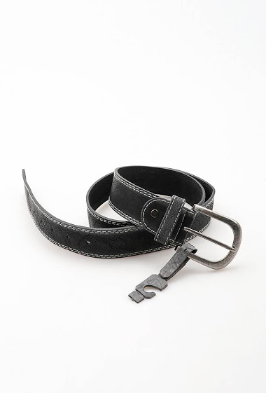 Grossiste MAR&CO Accessoires - ceinture synthétique doublure en cuir