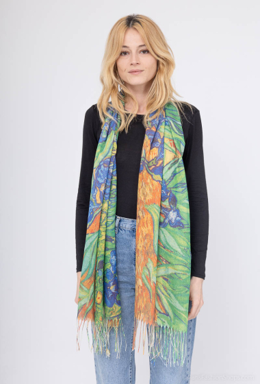 Wholesaler MAR&CO Accessoires - Shiny digital print scarf