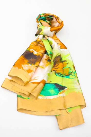 Großhändler MAR&CO Accessoires - Schal mit Blumenmuster